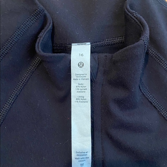 Lululemon Define Jacket Black Size 16 - Picture 7 of 12